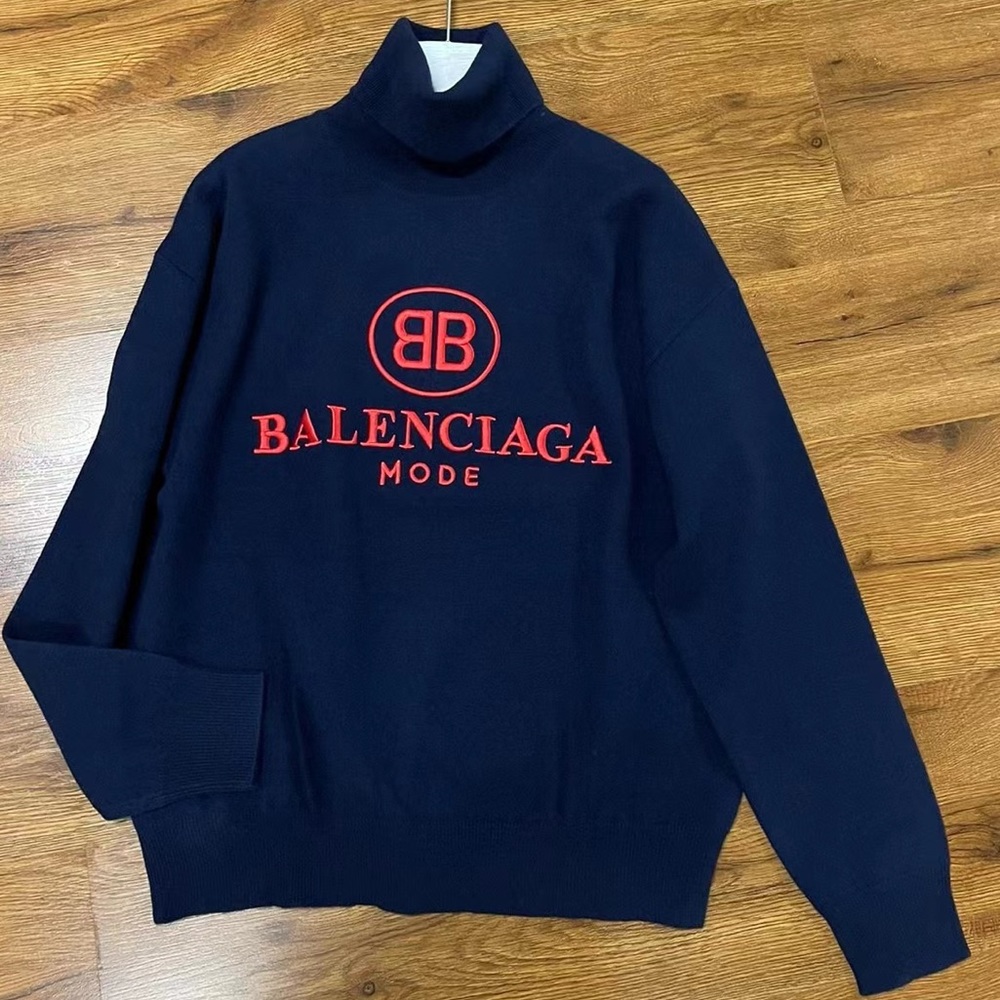 Balenciaga  wool cashmere sweatshirt